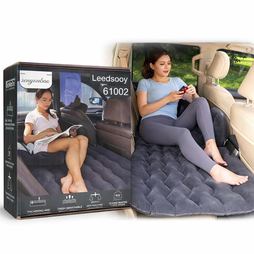 Inflatable Car Back Seat Air Mattress